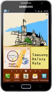 Смартфон Samsung Galaxy Note GT-N7000 Blue - Новокузнецк