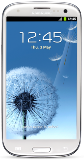 Смартфон Samsung Galaxy S3 GT-I9300 32Gb Marble white - Новокузнецк